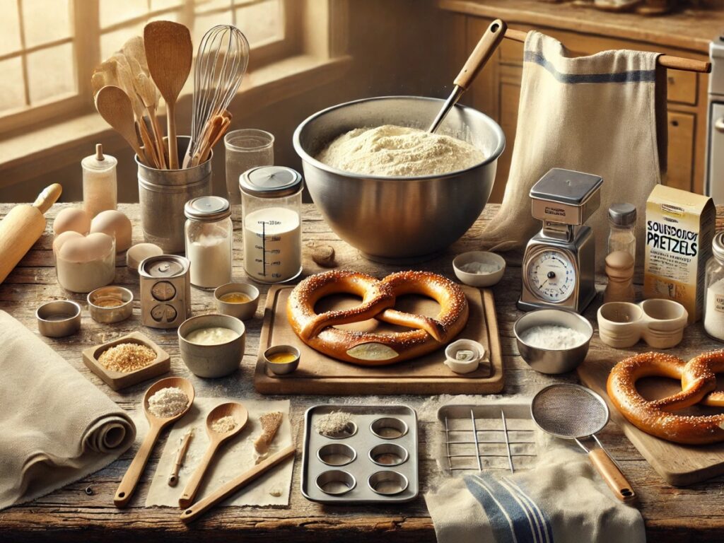 equipment for Sourdough Pretzels