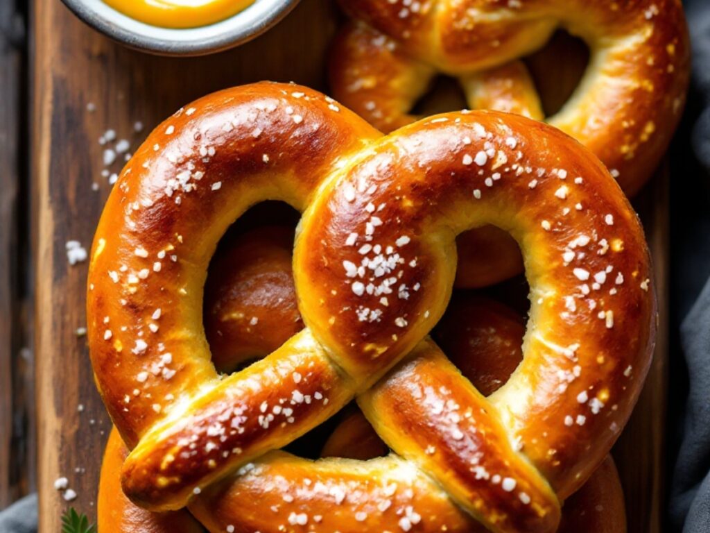 Sourdough Pretzels