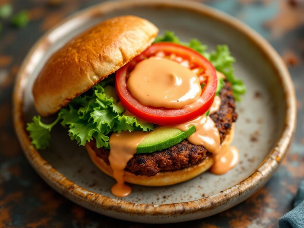 Sweet Potato Black Bean Burgers