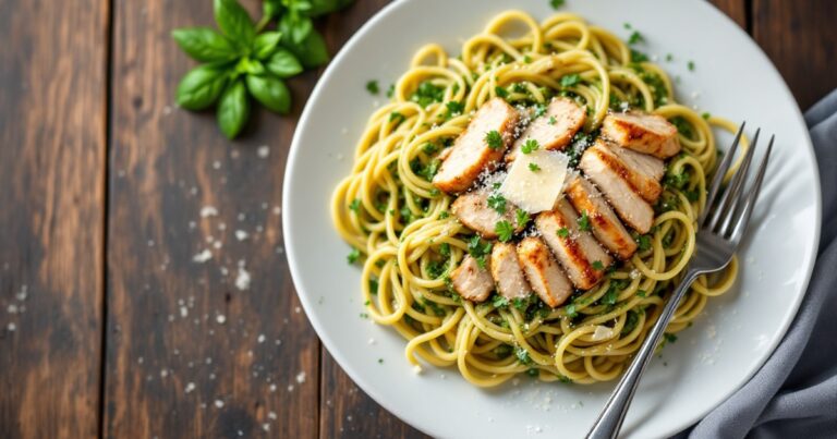 chicken pesto pasta