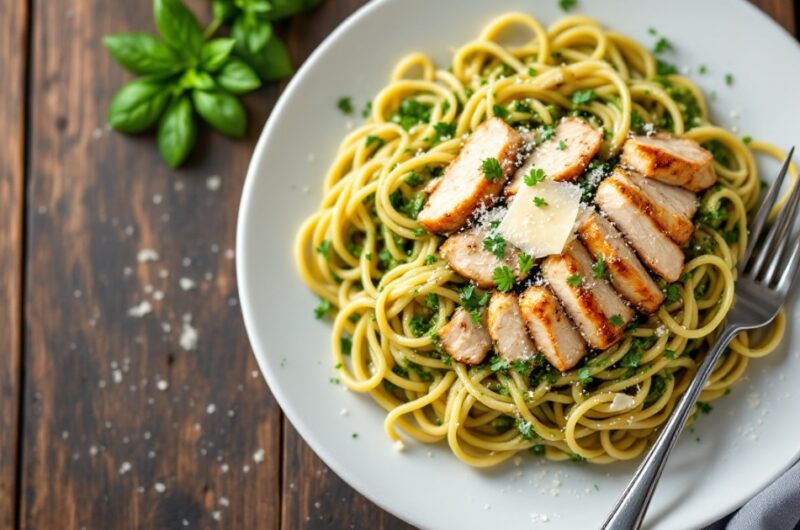 chicken pesto pasta