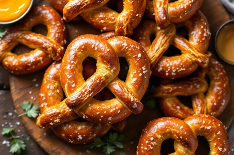 Sourdough Pretzels