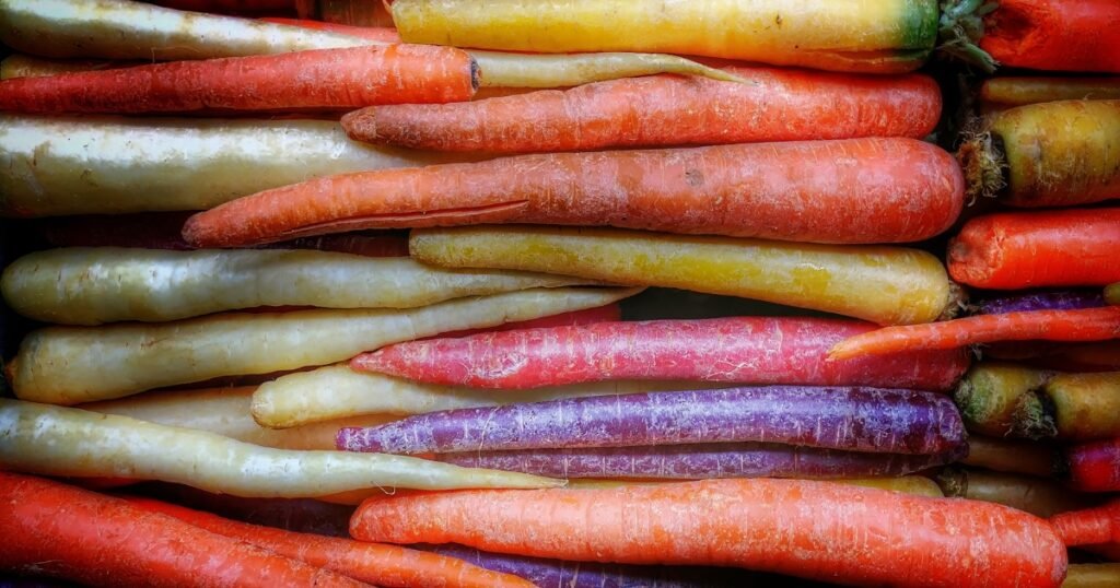 Roasted Rainbow Carrots