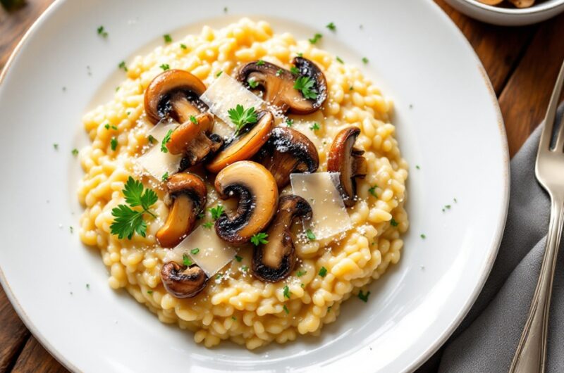 wild mushroom risotto