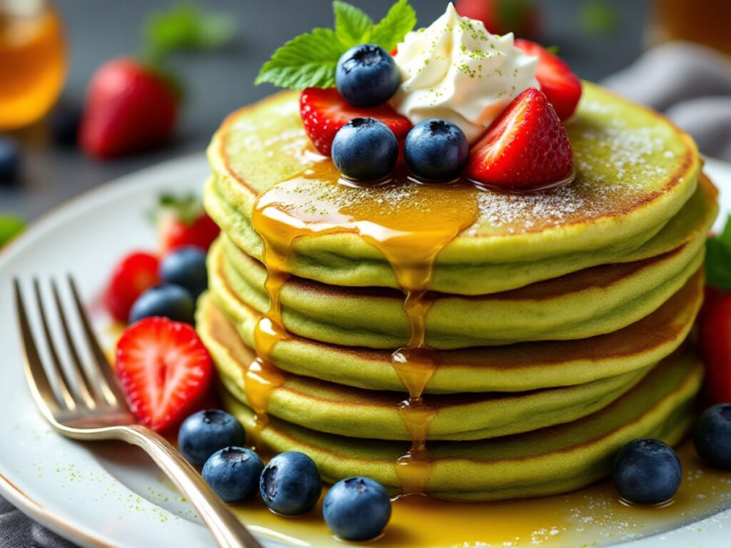 Matcha Pancakes