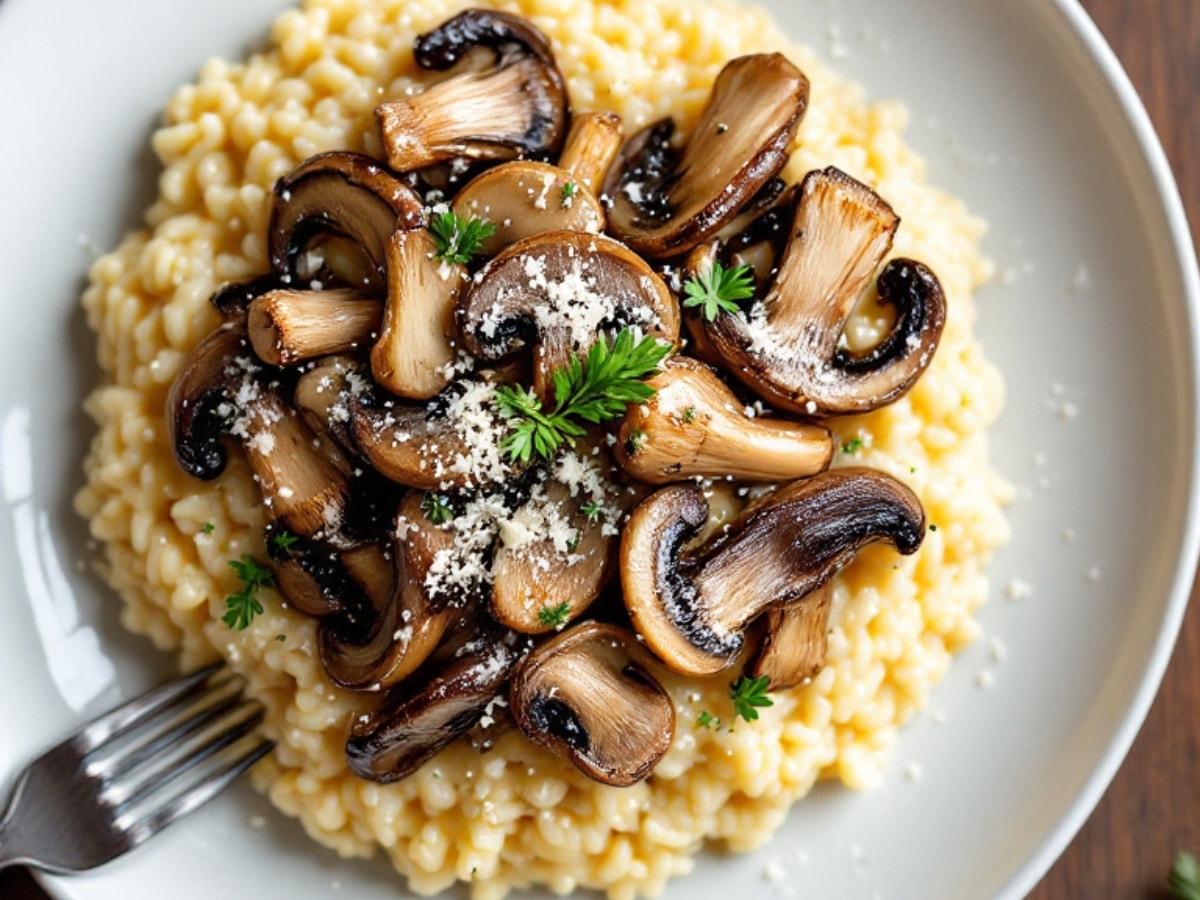 wild mushroom risotto