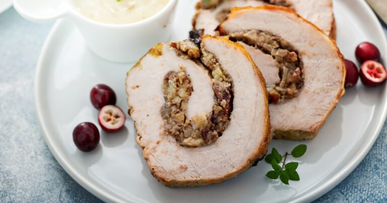 stuffed pork tenderloin