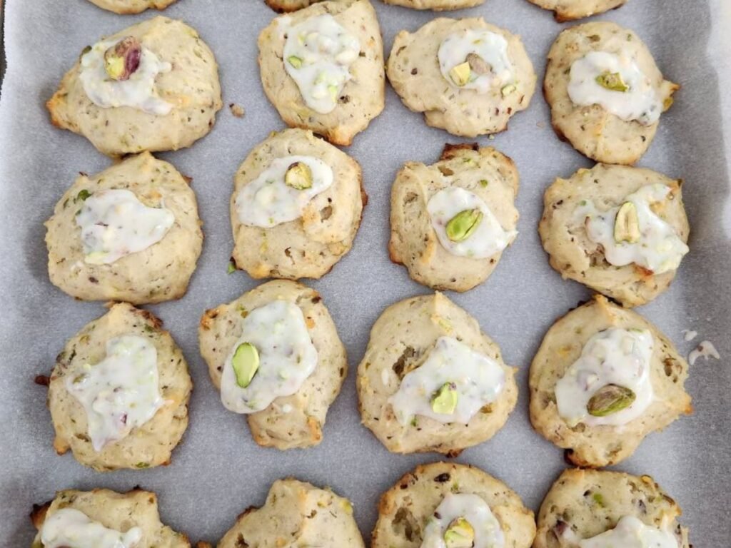 Pistachio Ricotta Cookies