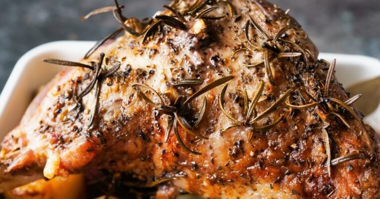 Roasted Lamb Breast