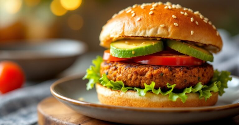 Sweet Potato Black Bean Burgers