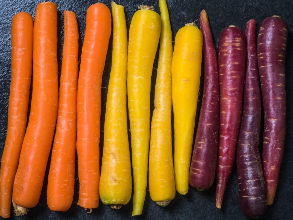 Roasted Rainbow Carrots
