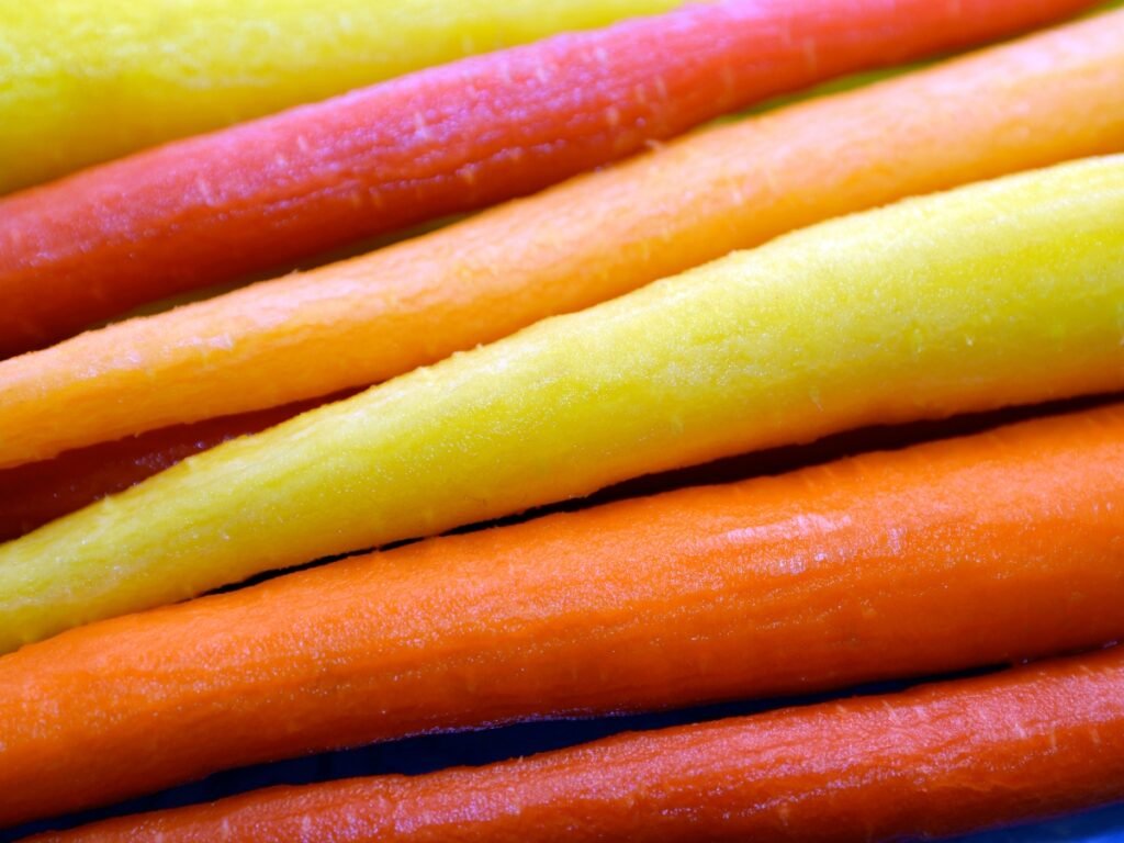 Roasted Rainbow Carrots