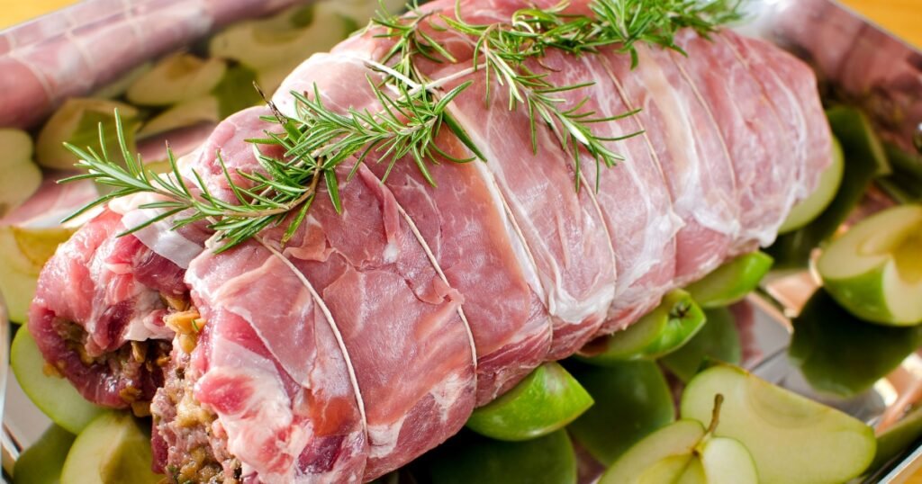 Pork Tenderloin with Apple and Sage Stuffing