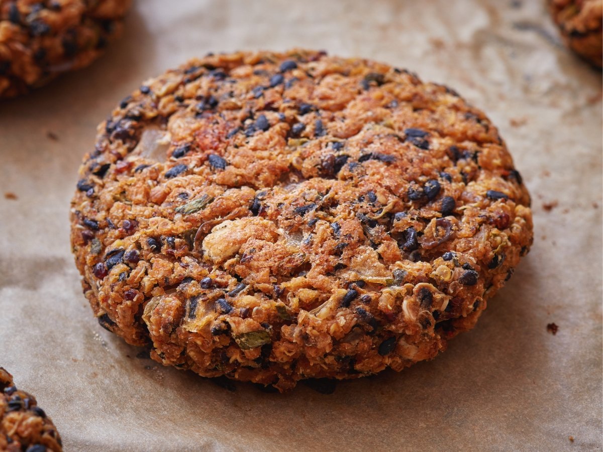 Sweet Potato Black Bean Burgers
