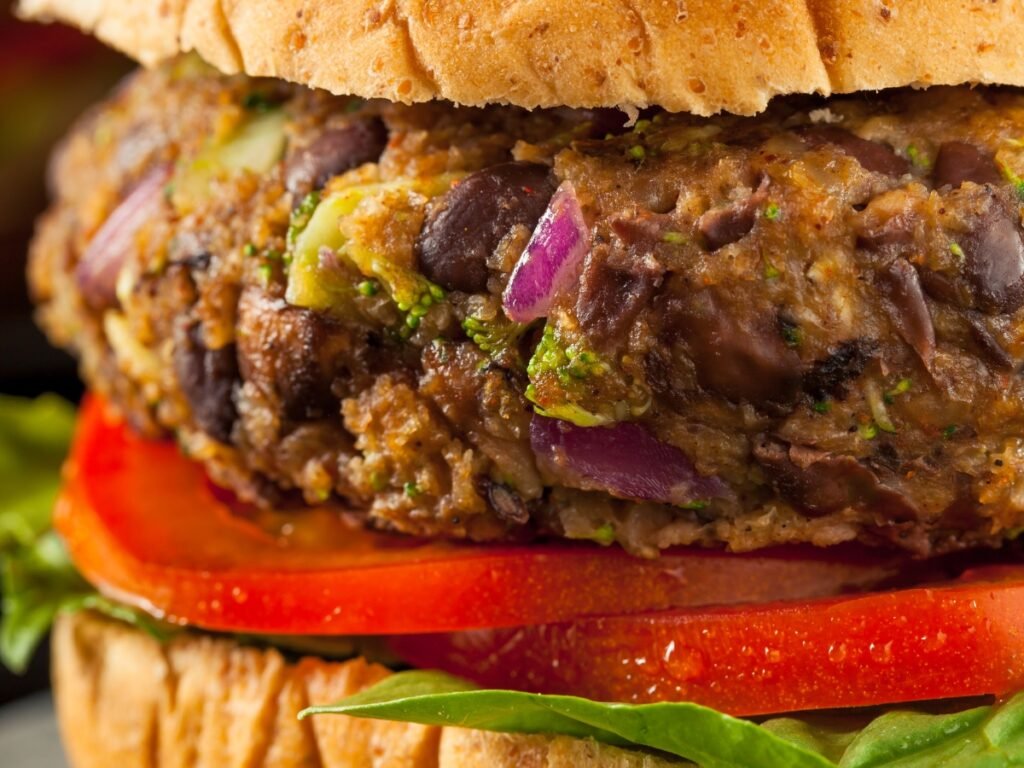 Sweet Potato Black Bean Burgers