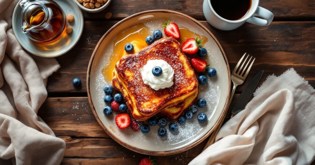 Crème Brûlée French Toast