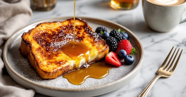 Crème Brûlée French Toast