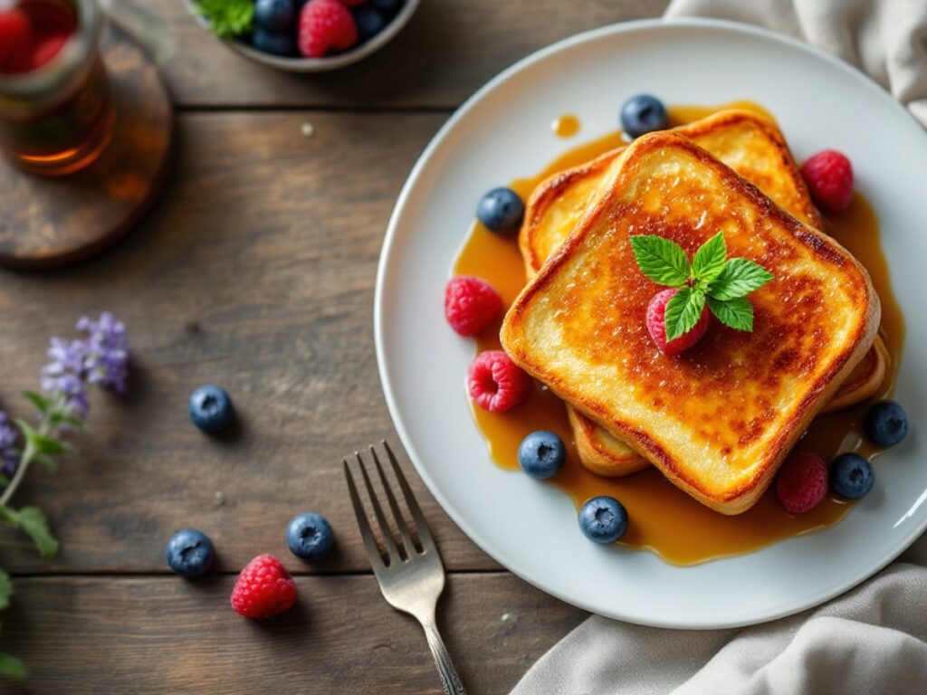 Crème Brûlée French Toast recipe