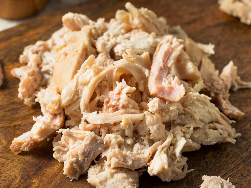 shredded chicken