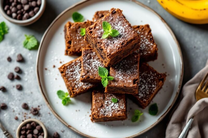 Banana Bread Brownies