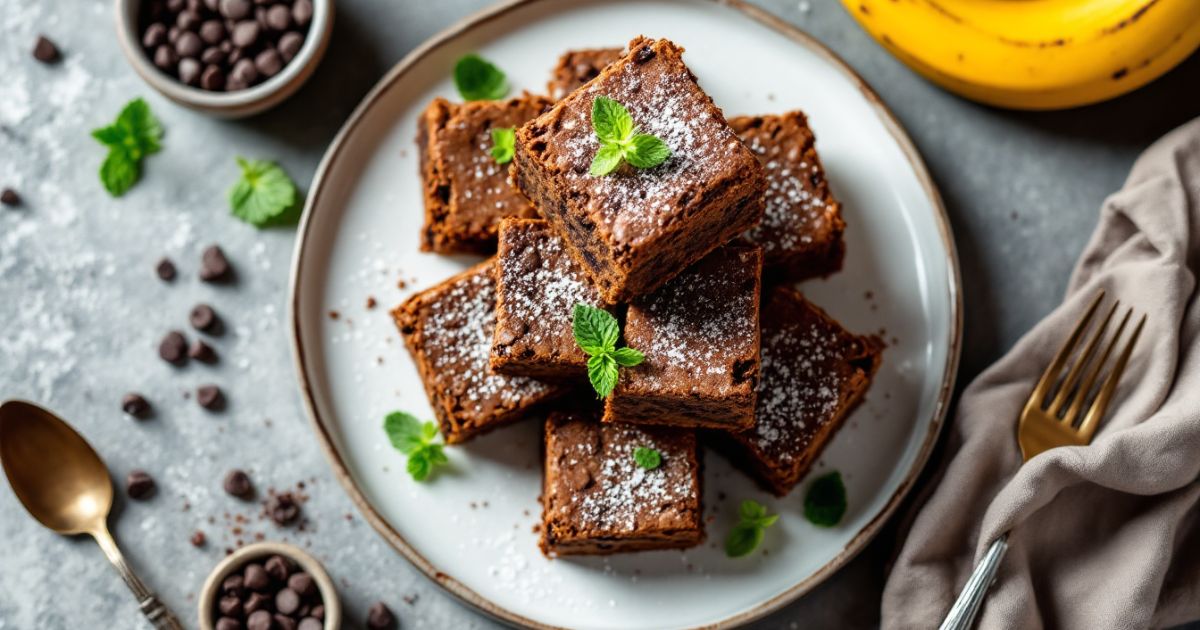 Banana Bread Brownies