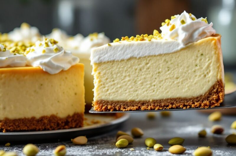 Pistachio Cream Cheesecake