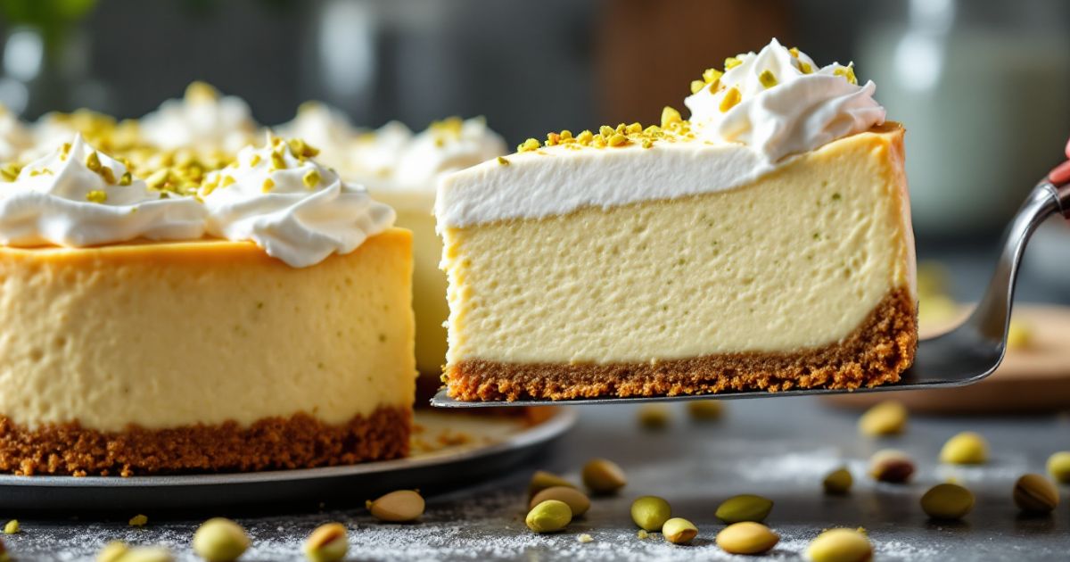 Pistachio Cream Cheesecake