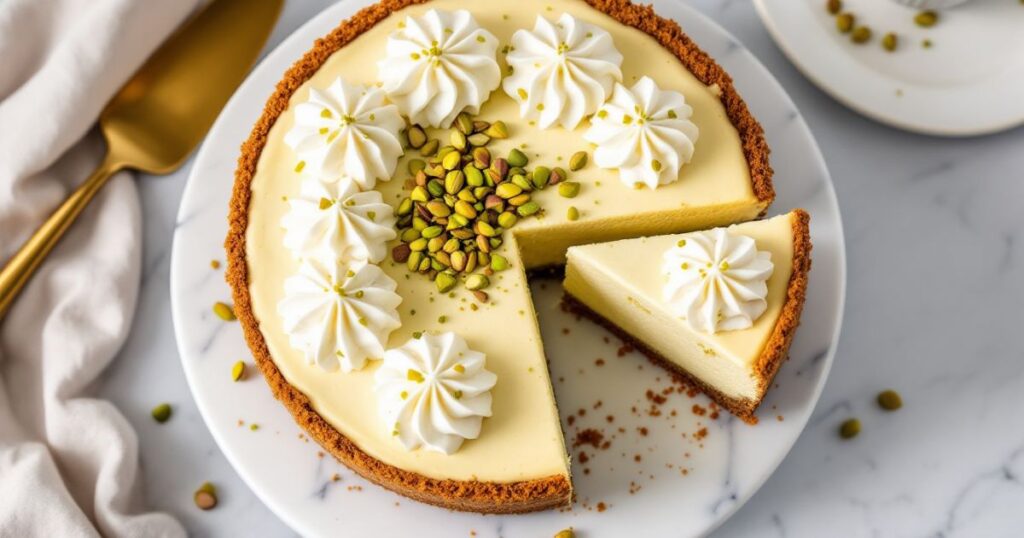 Pistachio Cream Cheesecake