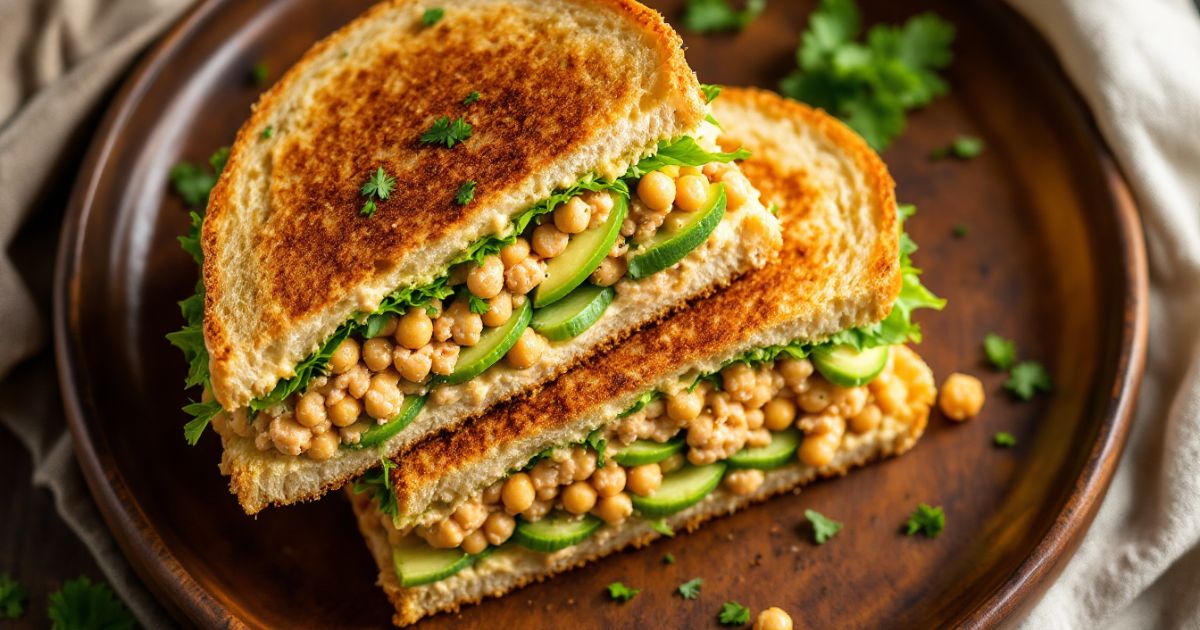 Chickpea Salad Sandwich