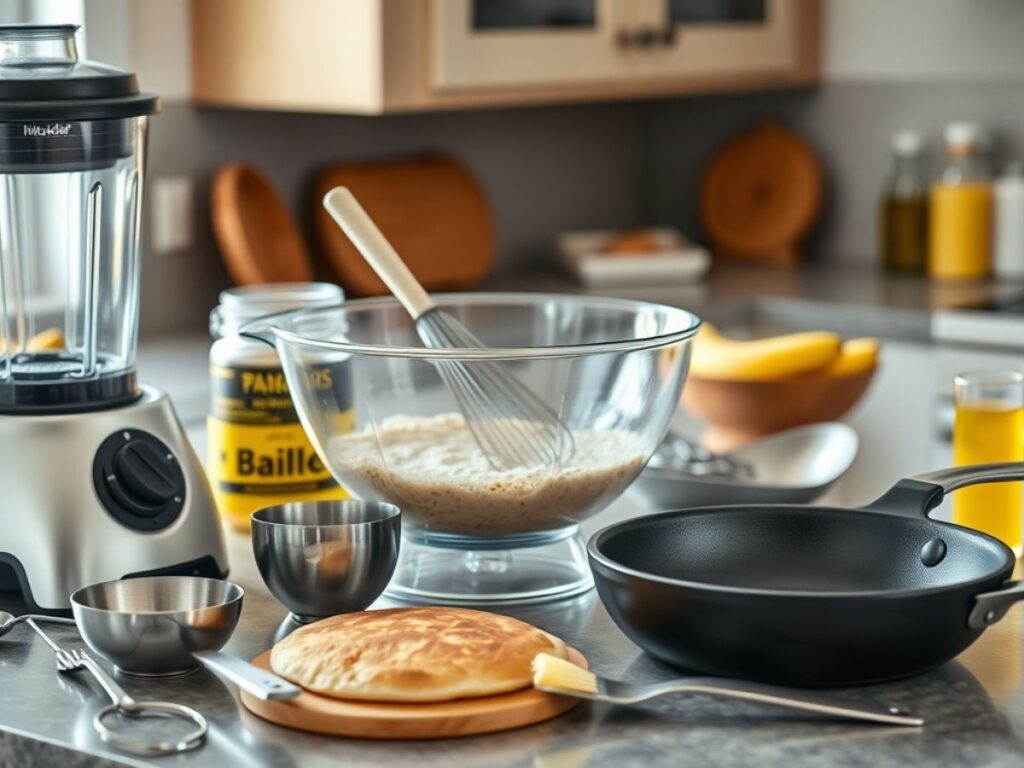 Banana Oatmeal Pancake tools