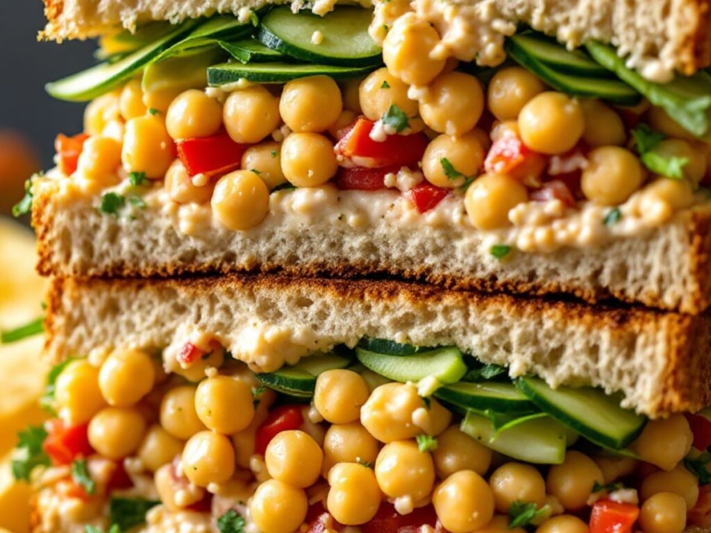 Chickpea Salad Sandwich