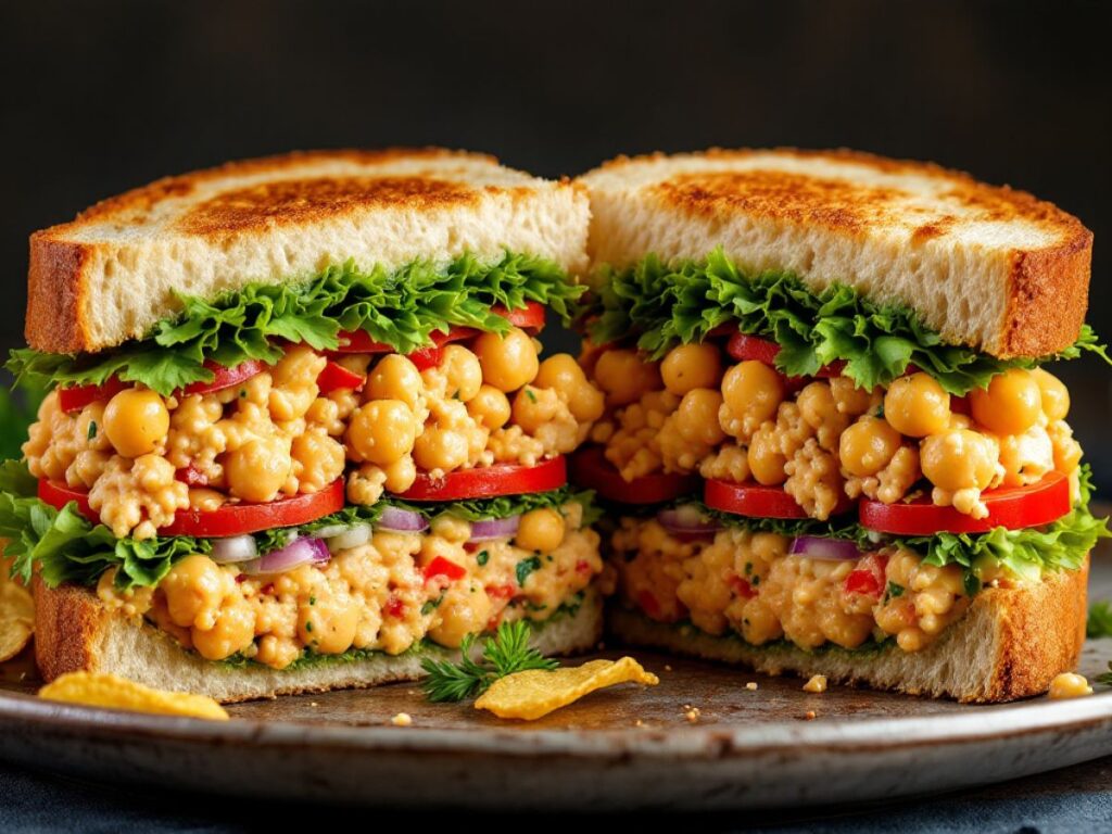 Chickpea Salad Sandwich