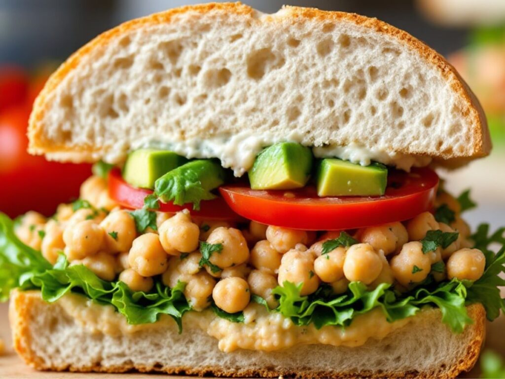 Chickpea Salad Sandwich