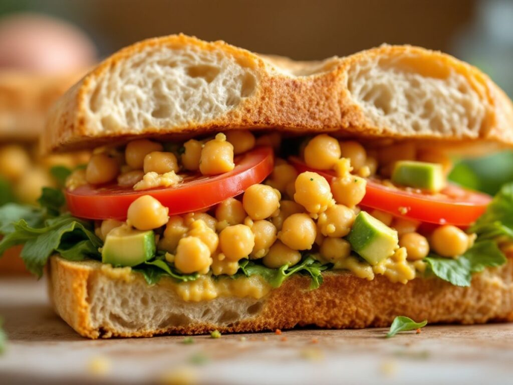 Chickpea Salad Sandwich