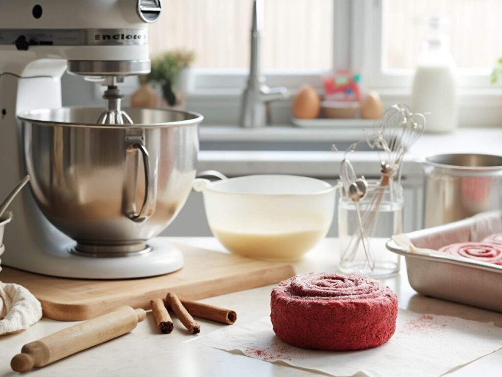 Red Velvet Cinnamon Rolls