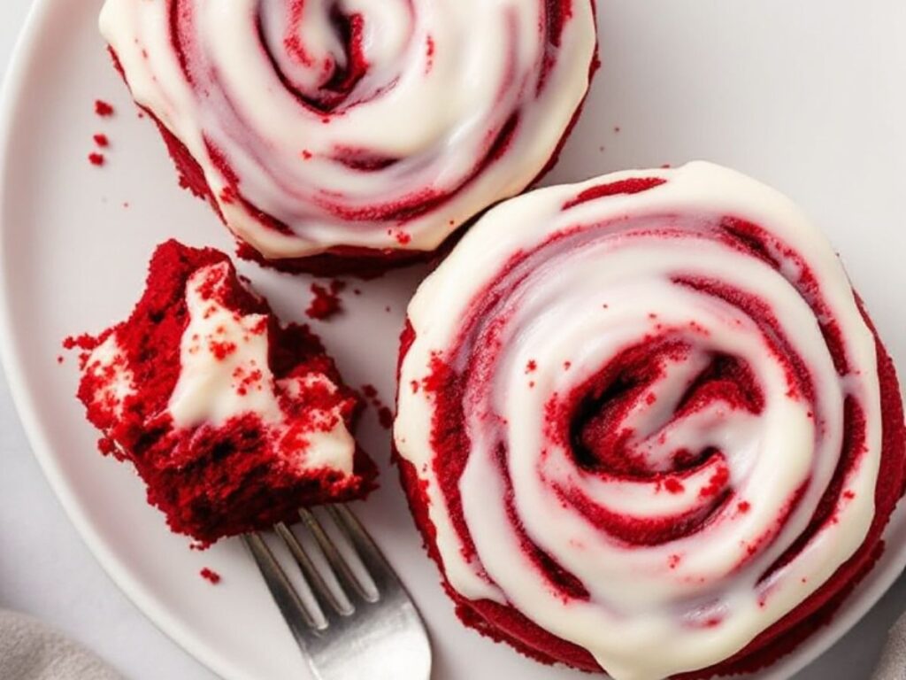 Red Velvet Cinnamon Rolls