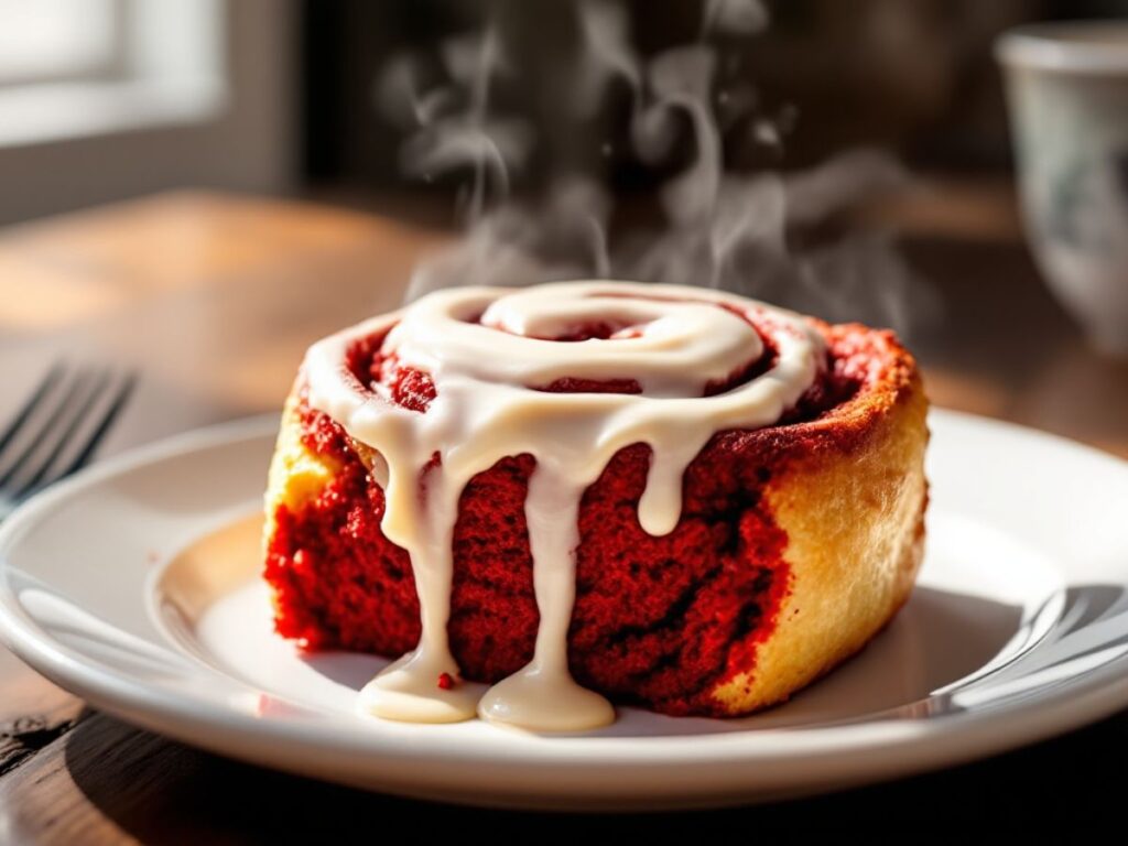 Red Velvet Cinnamon Rolls