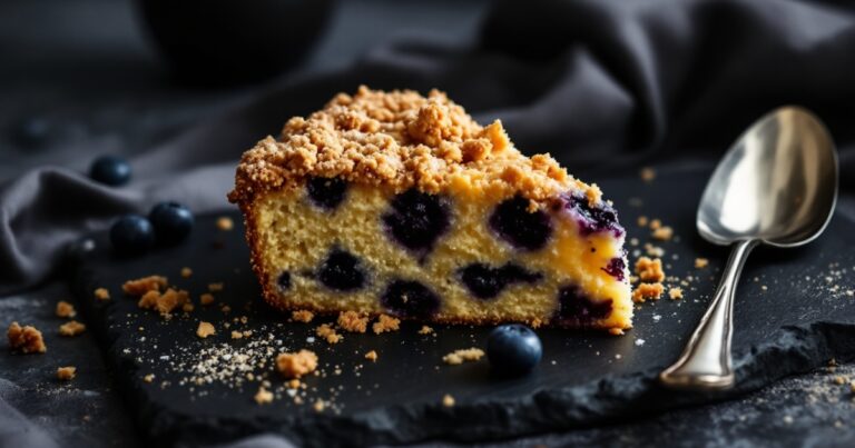 Blueberry Coffee Crumb Cake