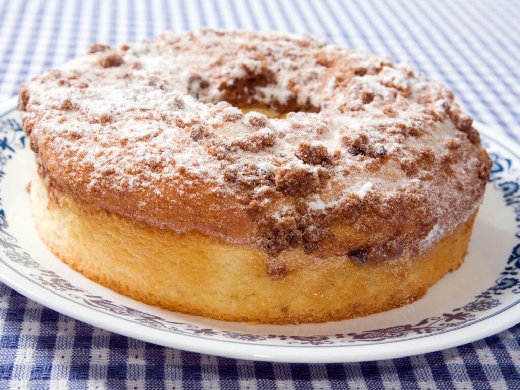 Blueberry Coffee Crumb Cake