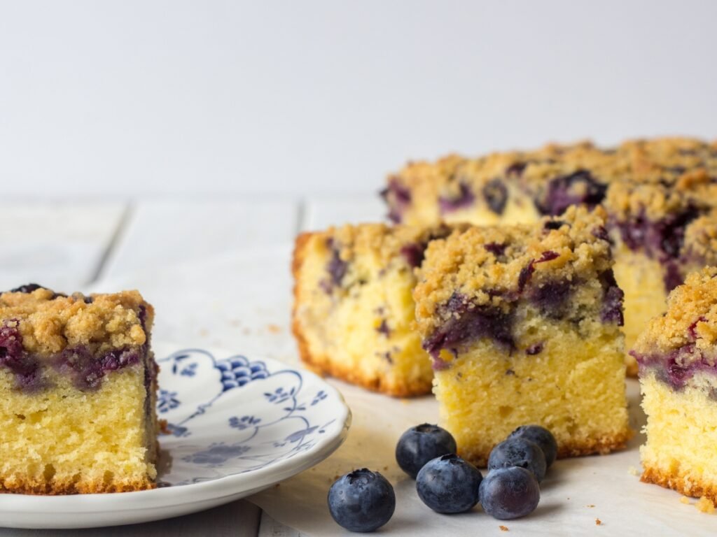 Blueberry Coffee Crumb Cake