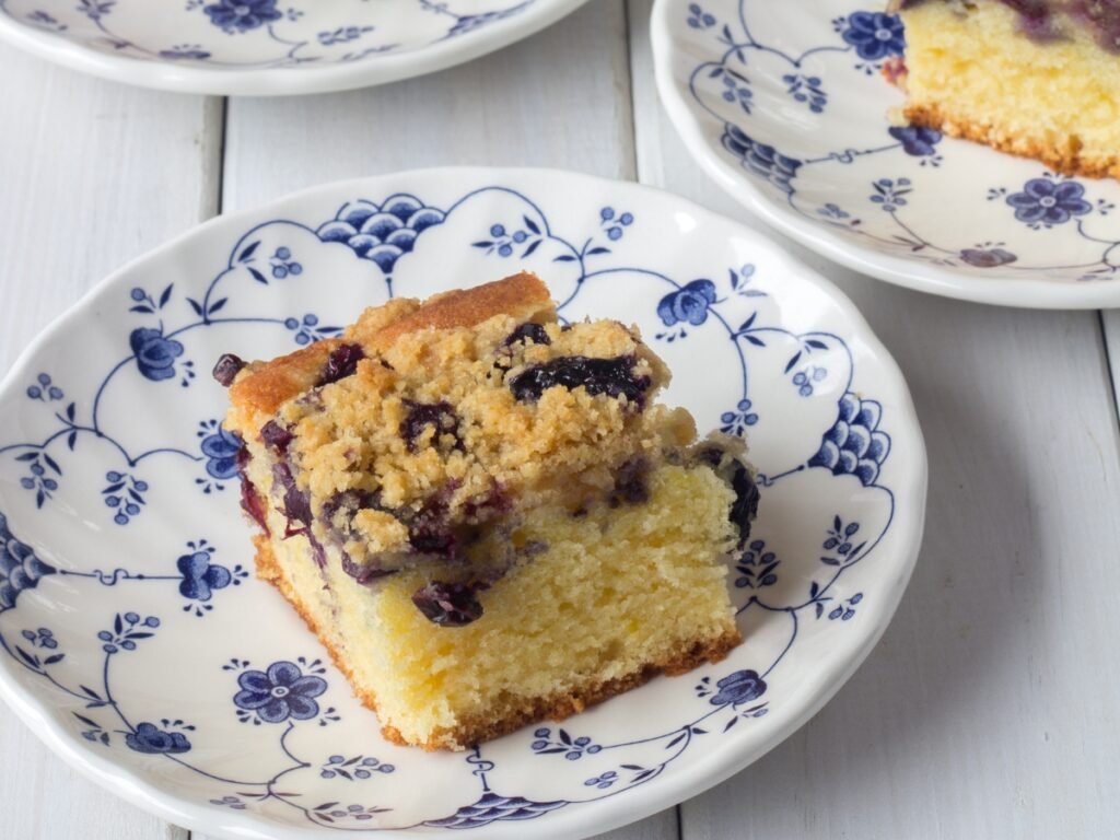 Blueberry Coffee Crumb Cake