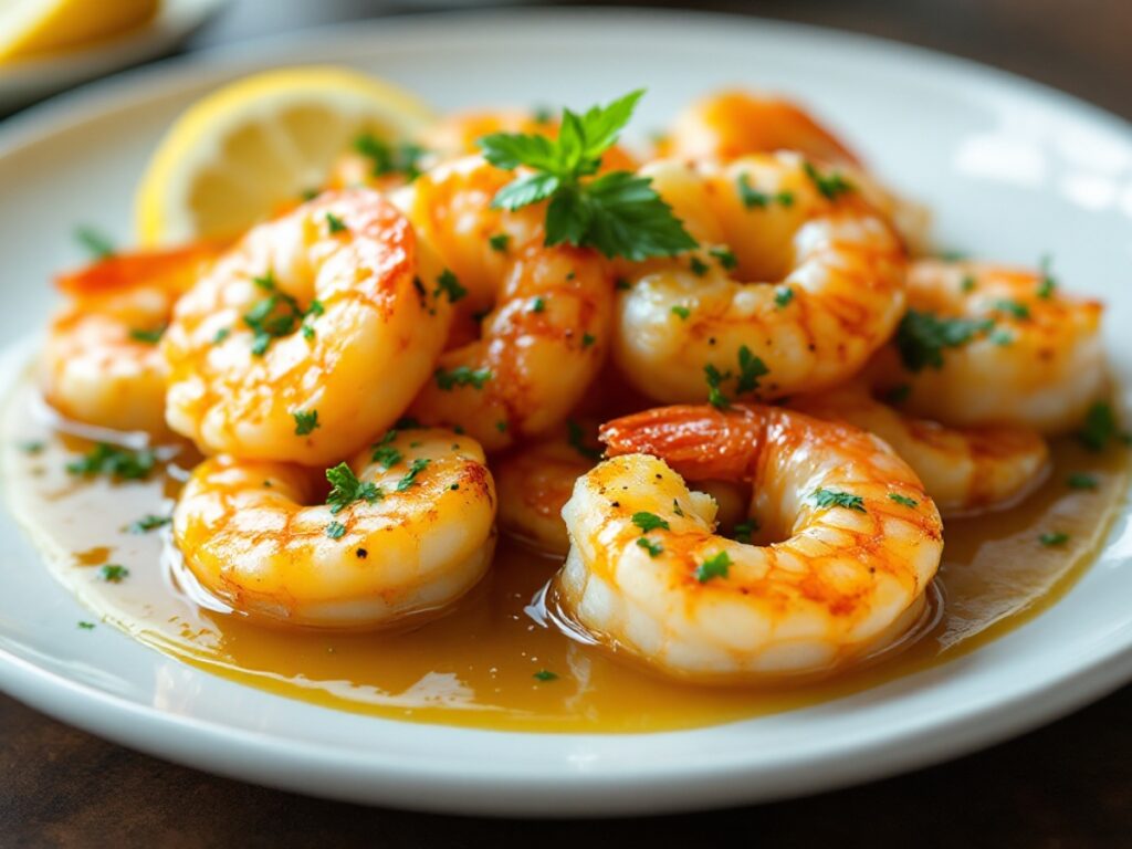 Lemon Garlic Shrimp