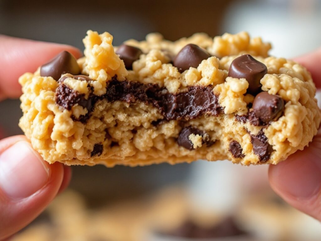 Rice Krispie Chocolate Chip Cookies