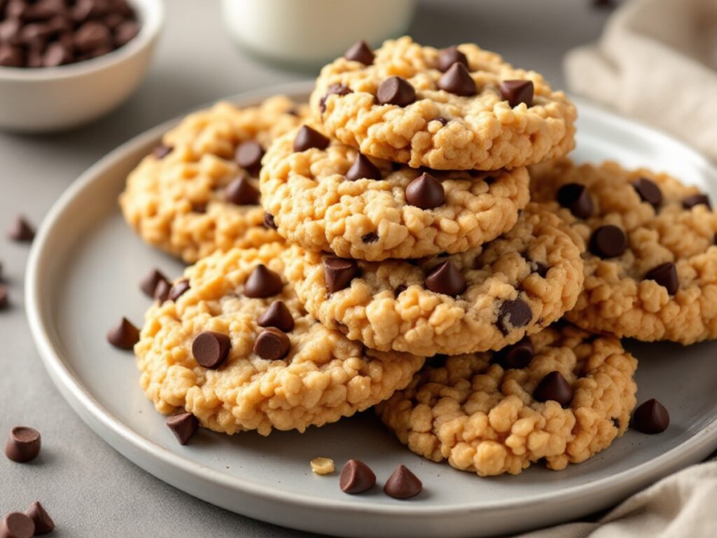 Rice Krispie Chocolate Chip Cookies