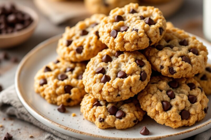 The Best Rice Krispie Chocolate Chip Cookies