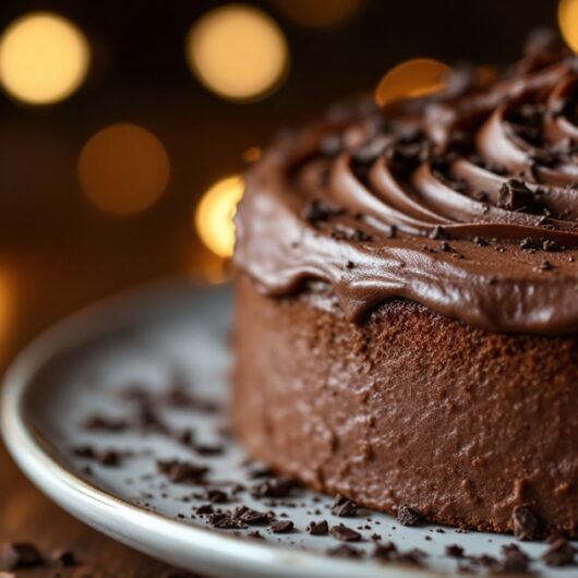 Small Batch Chocolate Cake