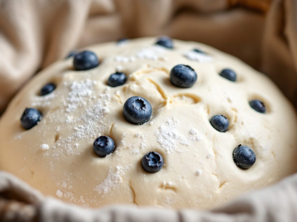 Blueberry Lemon Sourdough Bread