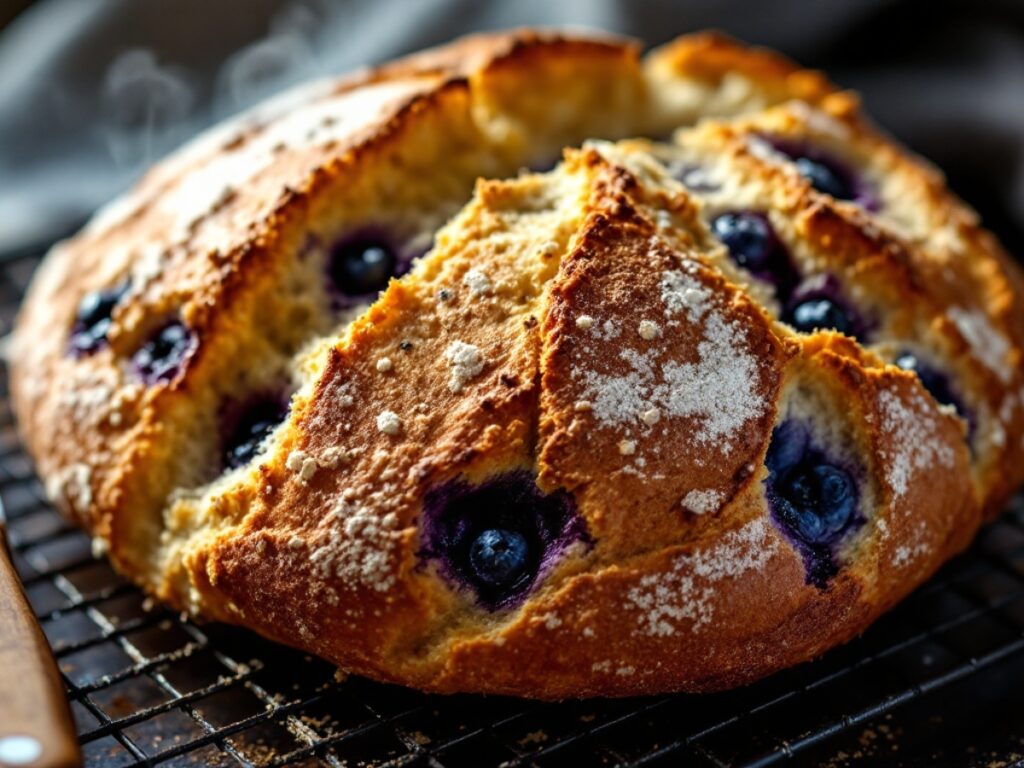 Blueberry Lemon Sourdough Bread