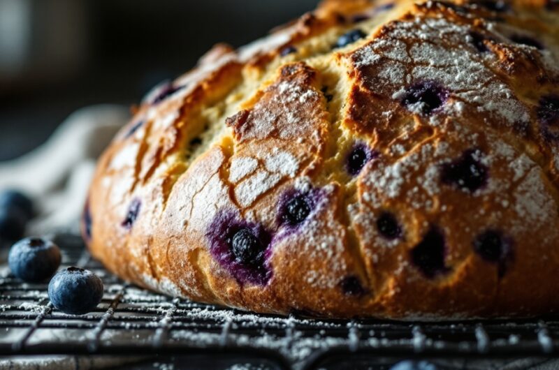 Blueberry Lemon Sourdough Bread