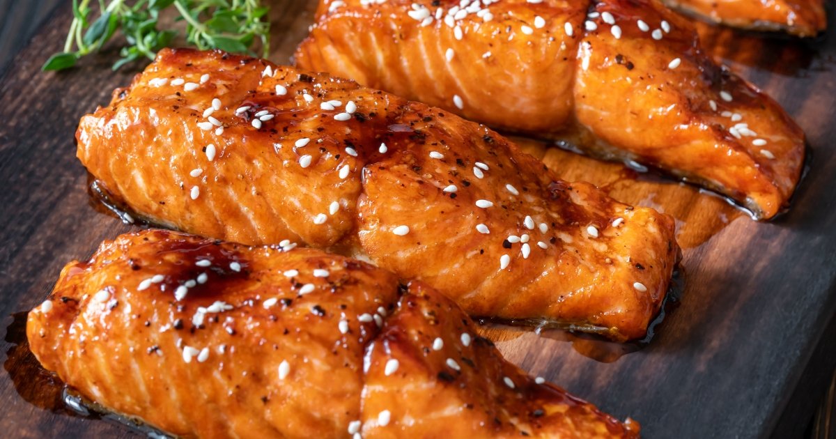 The Best Honey Glazed Salmon